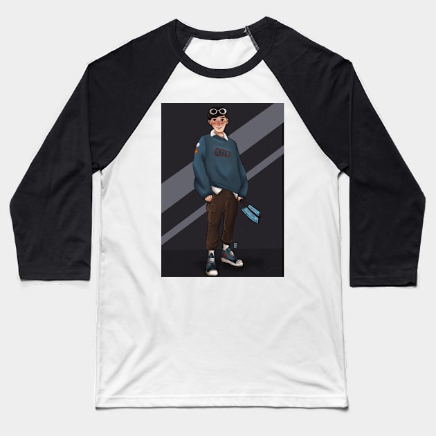 GeorgeNotFound Baseball T-Shirt by SurfSanne